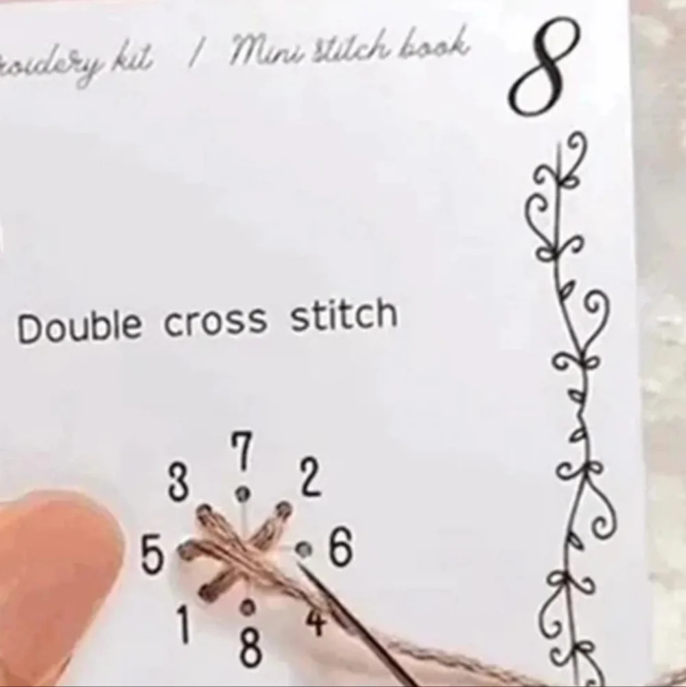 Stitch Book Needlework Embroidery Sewing Techniques